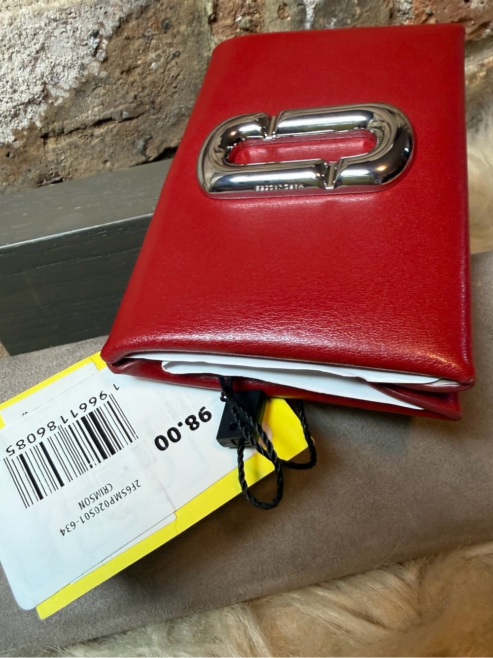 Marc Jacobs Scene Snap Leather Card Holder - Picture 3 of 8